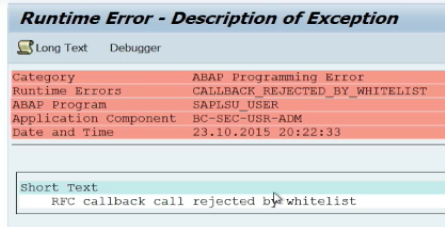 Leaving a GET Event Block Using REJECT (SAP Library - ABAP