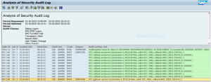 RFC Callback Attacks - Security Audit Log