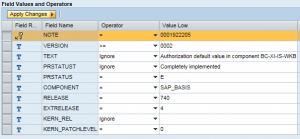 SAP System Recommendations